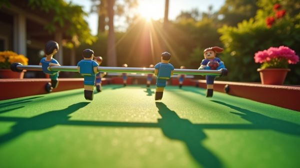Optimisez votre divertissement avec un babyfoot extérieur Stella
