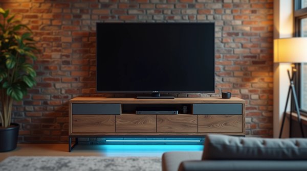Déco industrielle : trouvez le meuble TV casier idéal
